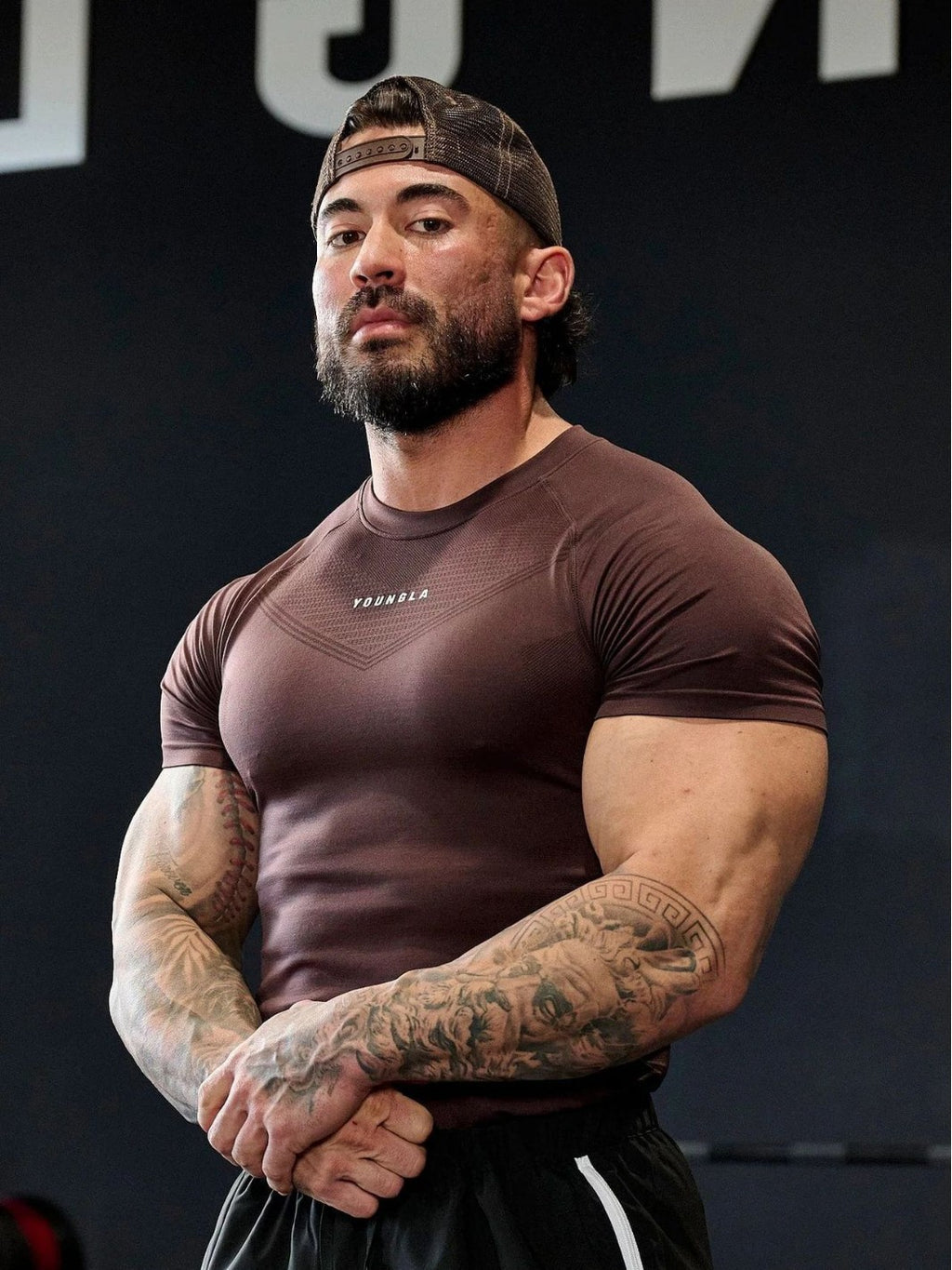 Men's Quick-Dry Fitness T-Shirt Breathable Workout Top