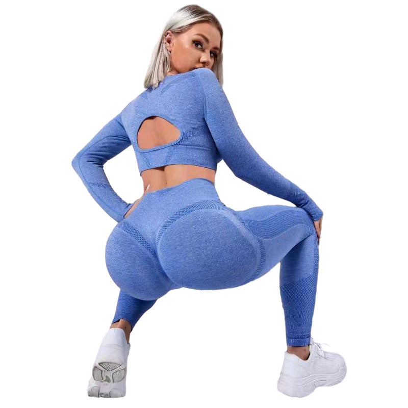 Two-piece fitness set for women