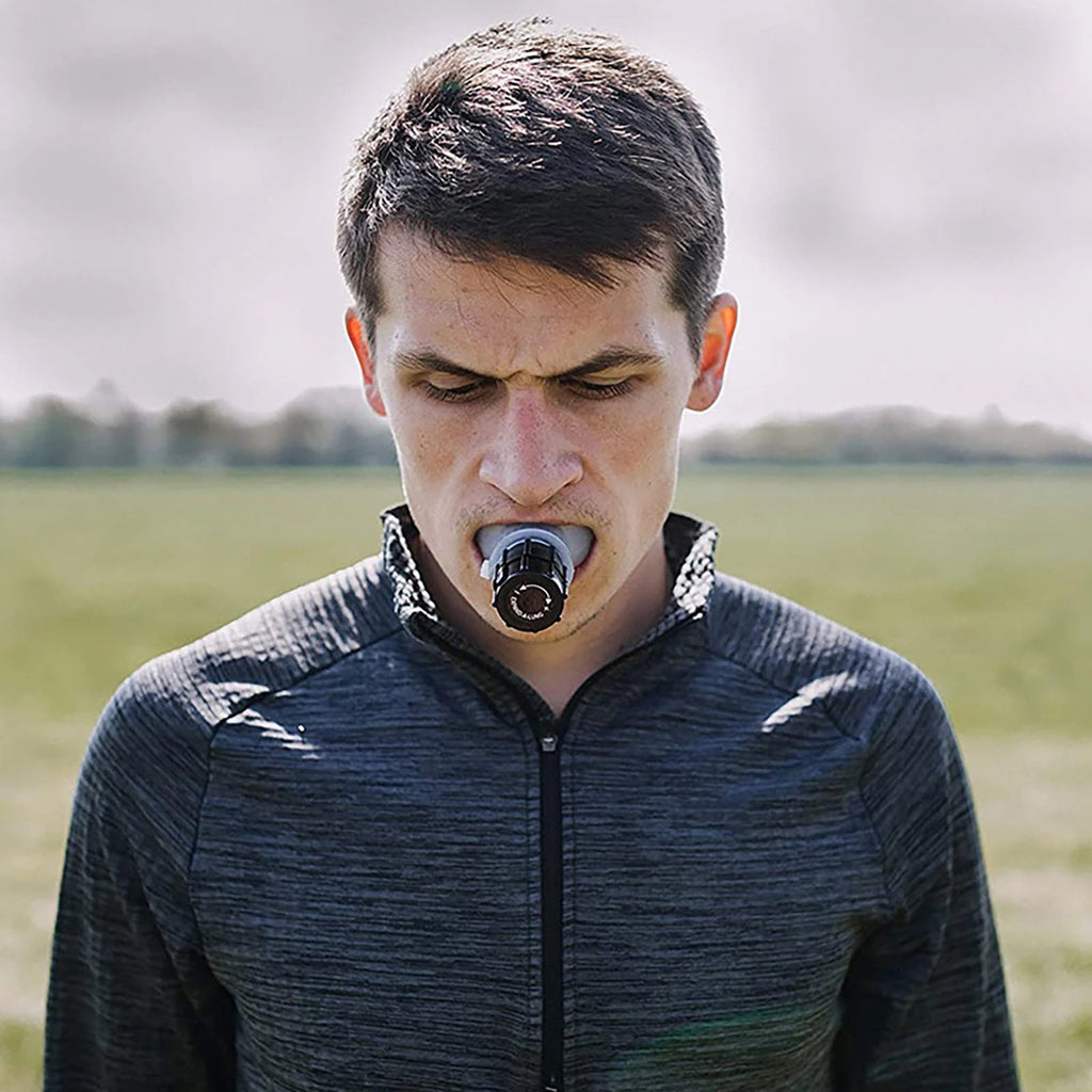 Adjustable Resistance Breathing Trainer for Fitness
