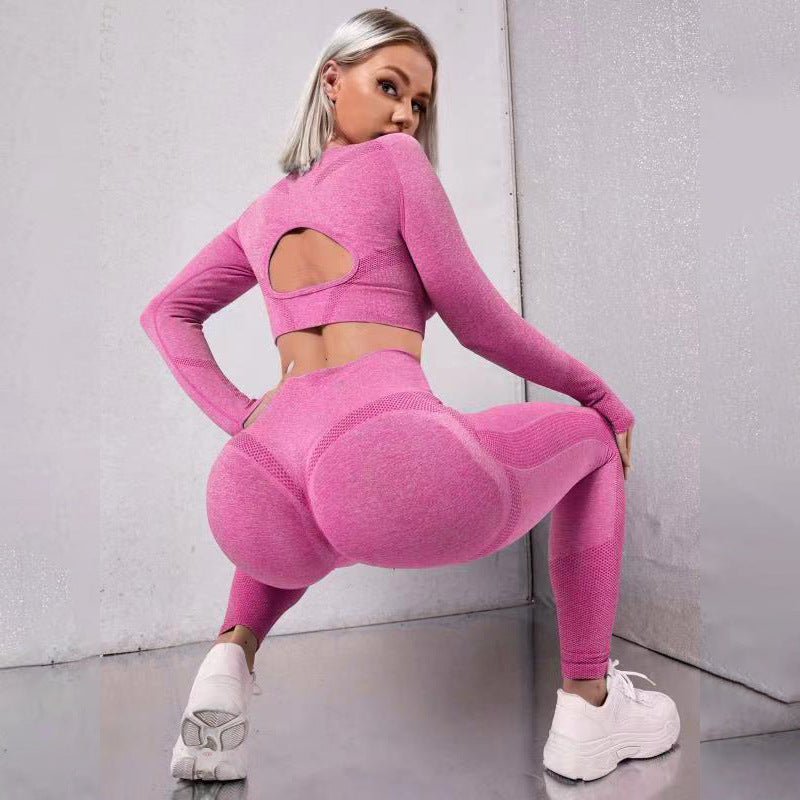 Two-piece fitness set for women