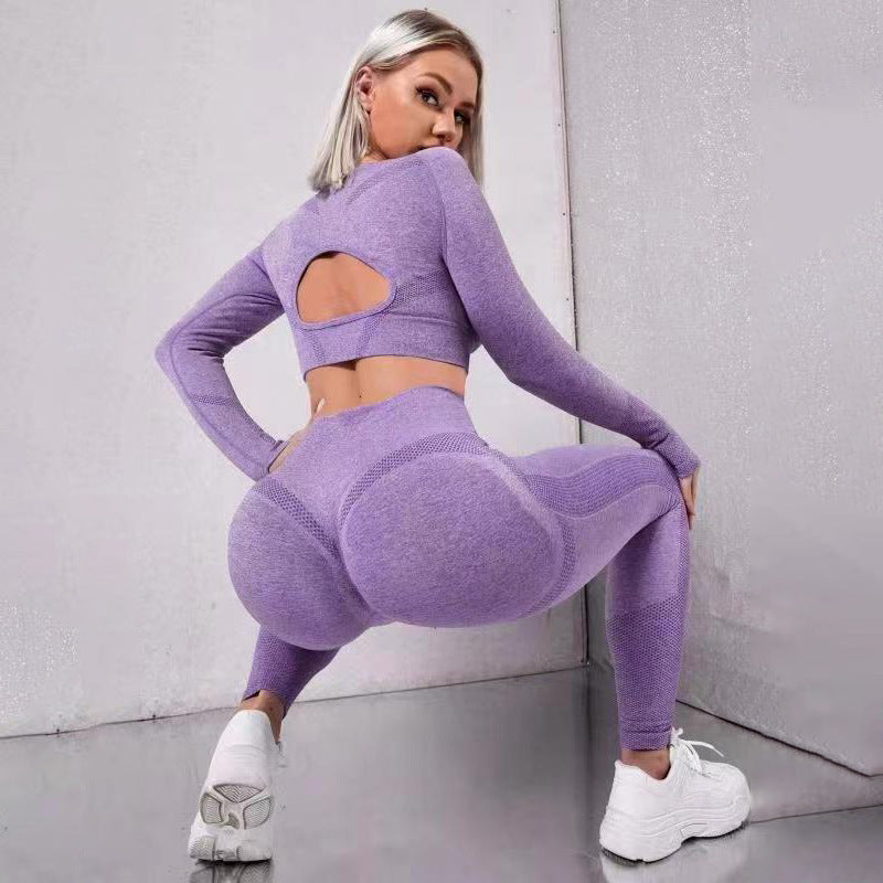 Two-piece fitness set for women